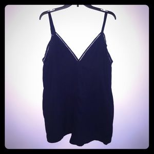 Navy Blue Romper